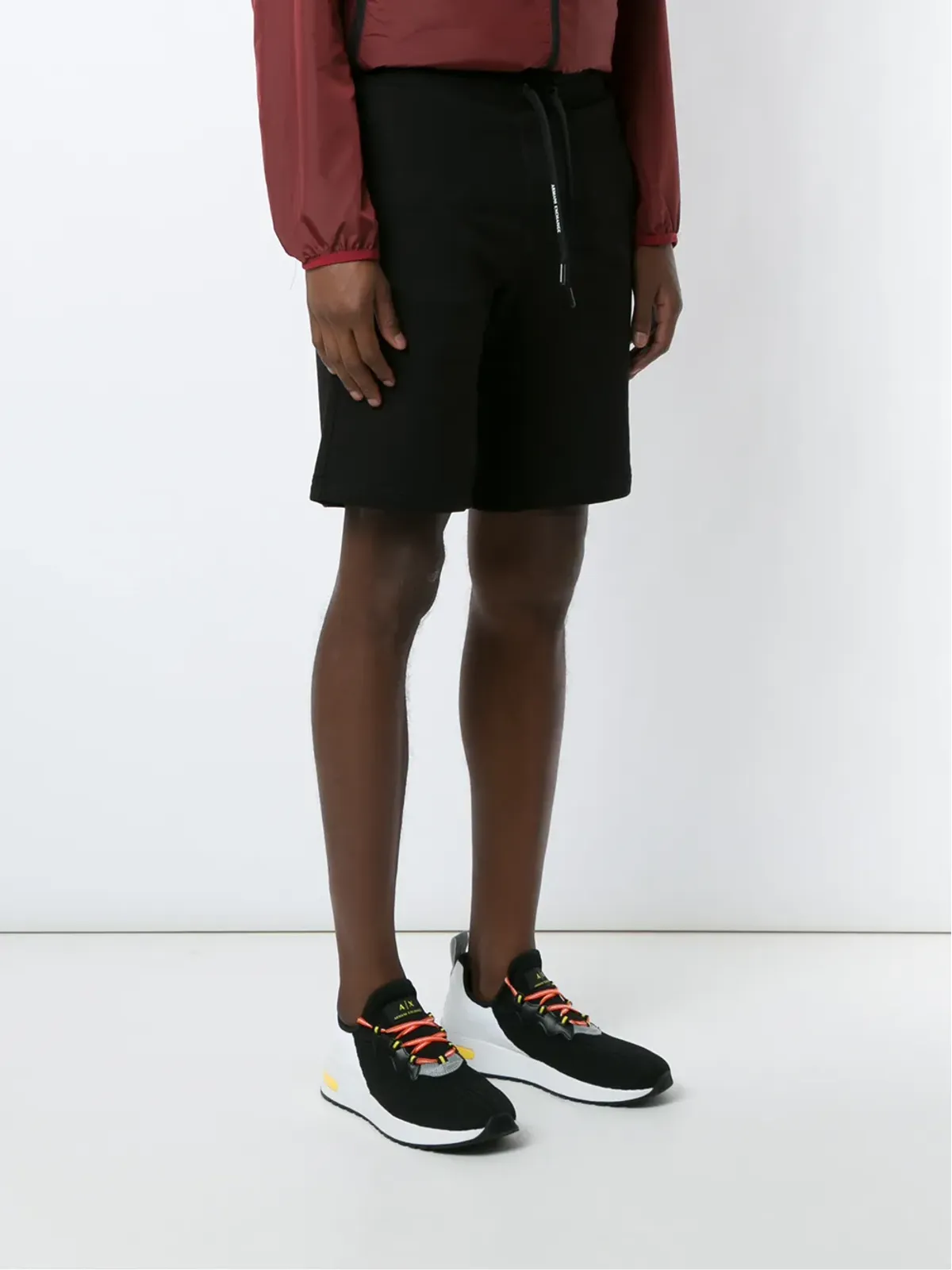 Armani Exchange ドローストリング・トラックショーツ - 画像3