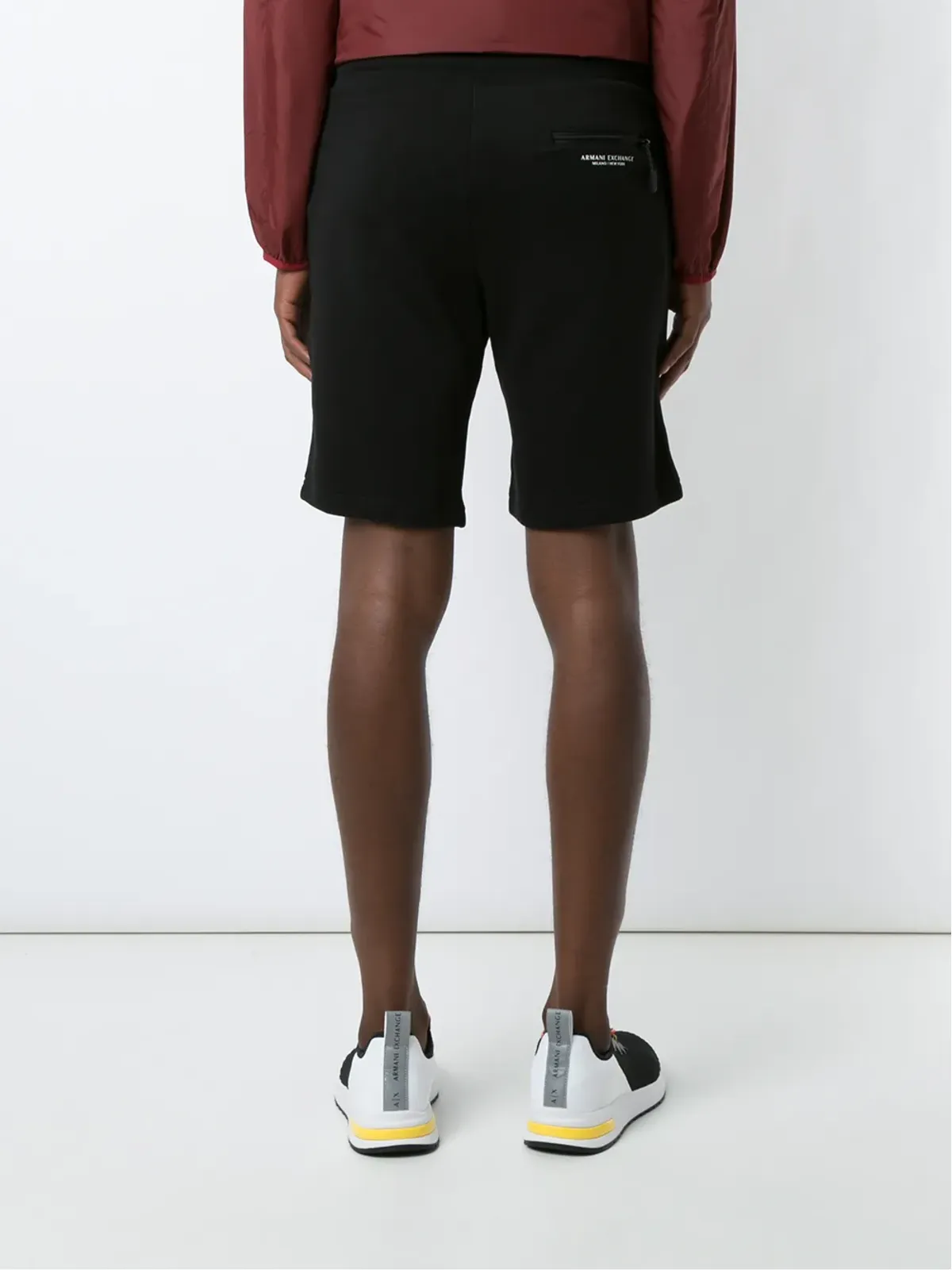 Armani Exchange ドローストリング・トラックショーツ - 画像4