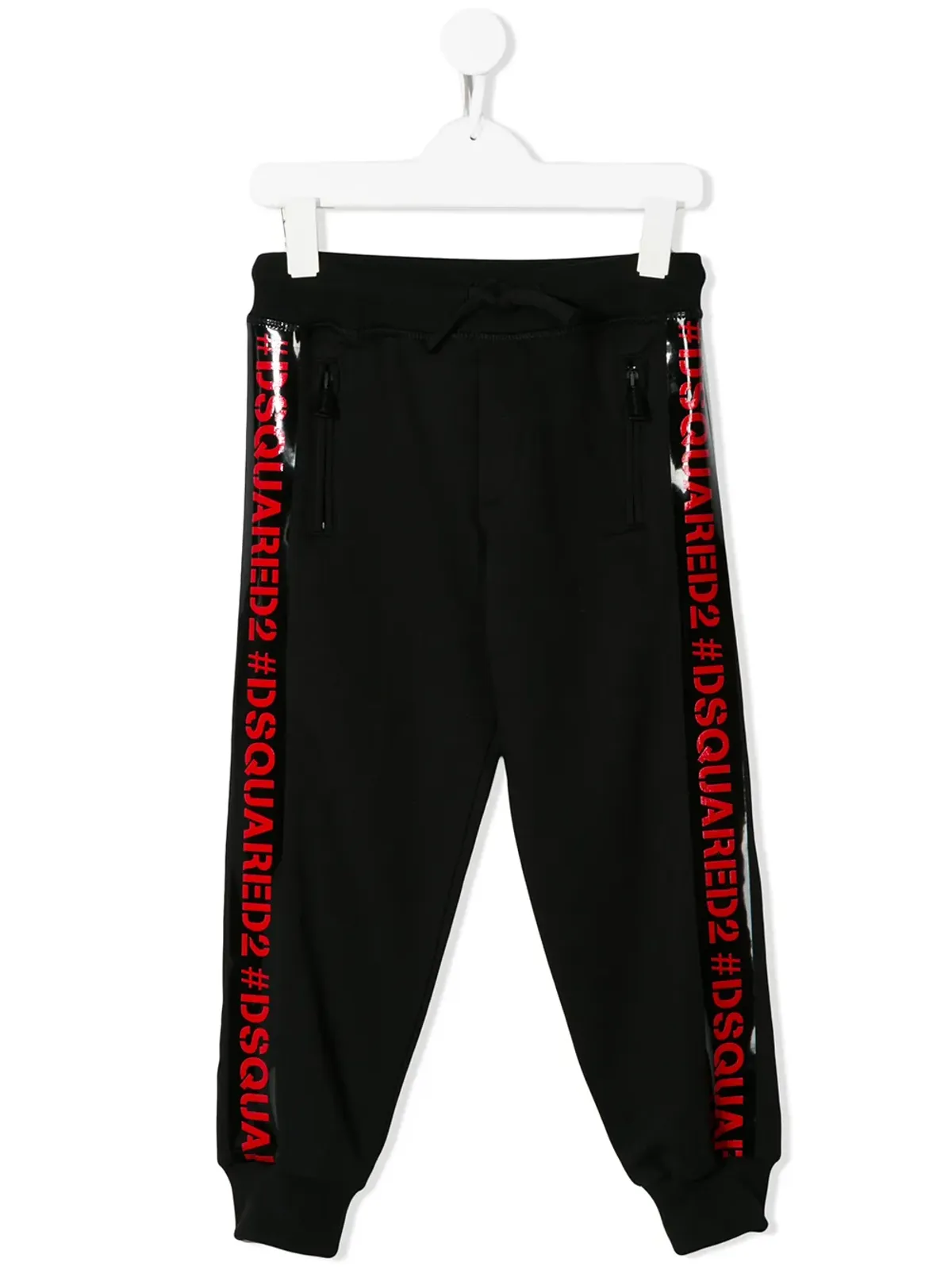 DSQUARED2 KIDS ロゴトリム トラックパンツ - 画像1