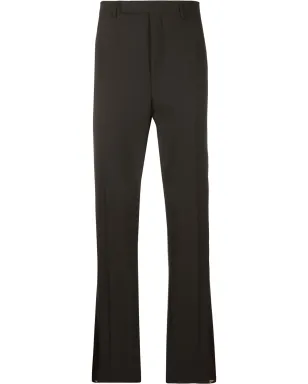 Rick Owens 隠し前開きパンツ - ブラウン - サムネイル1