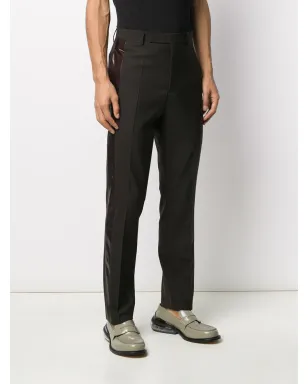 Rick Owens 隠し前開きパンツ - ブラウン - サムネイル3