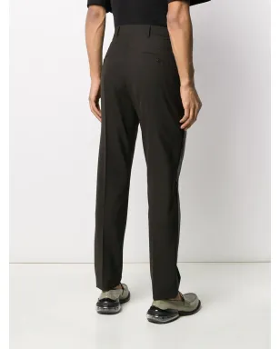 Rick Owens 隠し前開きパンツ - ブラウン - サムネイル4
