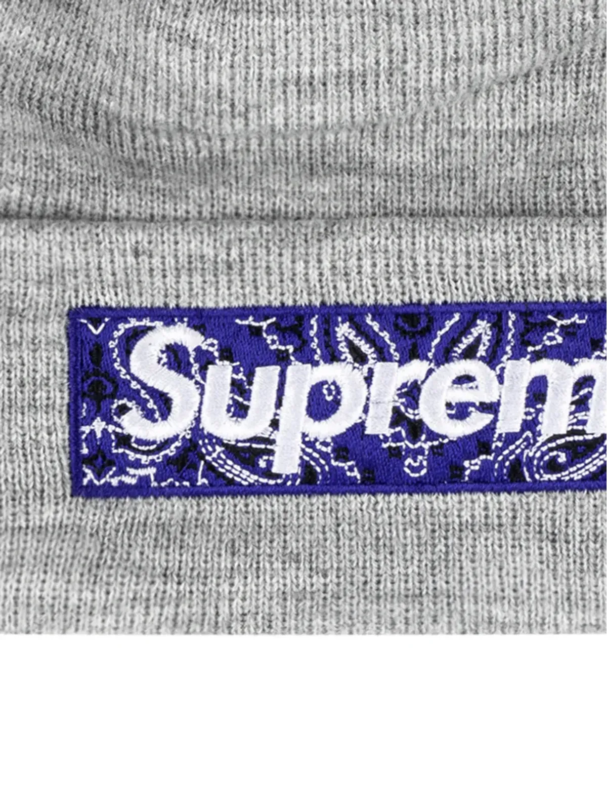 Supreme x New Era ボックスロゴ ニット帽 - 画像2