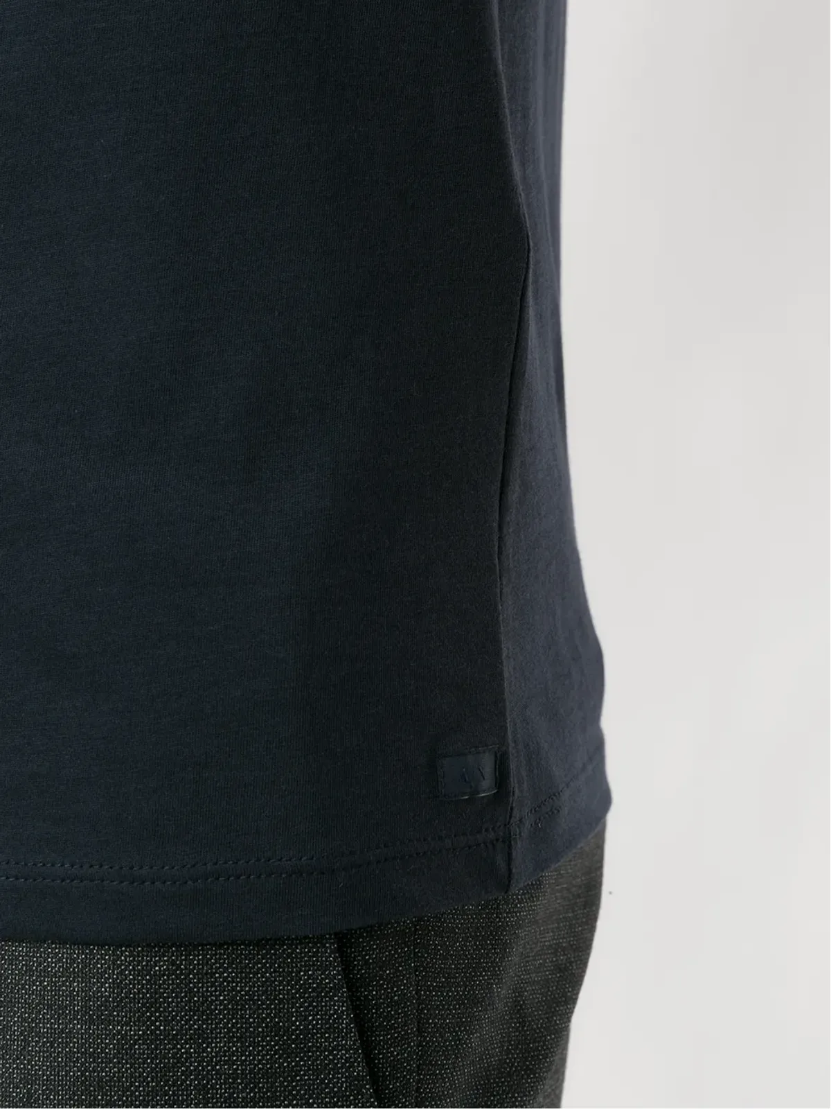 Armani Exchange クルーネック コットンTシャツ - ブルー - 画像5