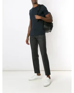 Armani Exchange クルーネック コットンTシャツ - ブルー - サムネイル2