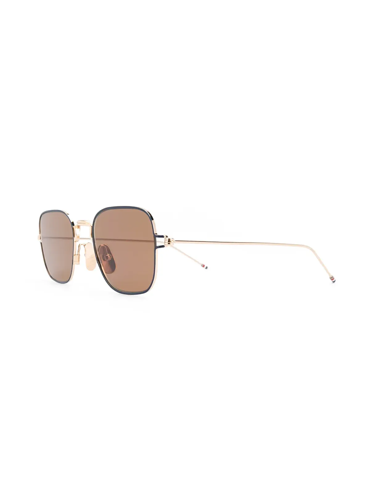 Thom Browne Eyewear 薄型スクエアサングラス - 画像2