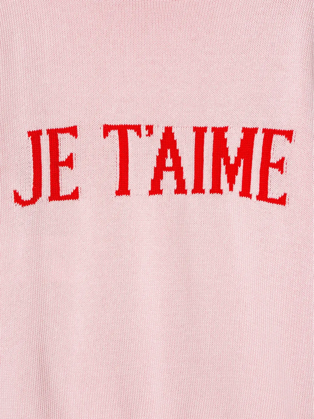 Alberta Ferretti Kids TEEN スローガン刺繍入りジャンパー - 画像3
