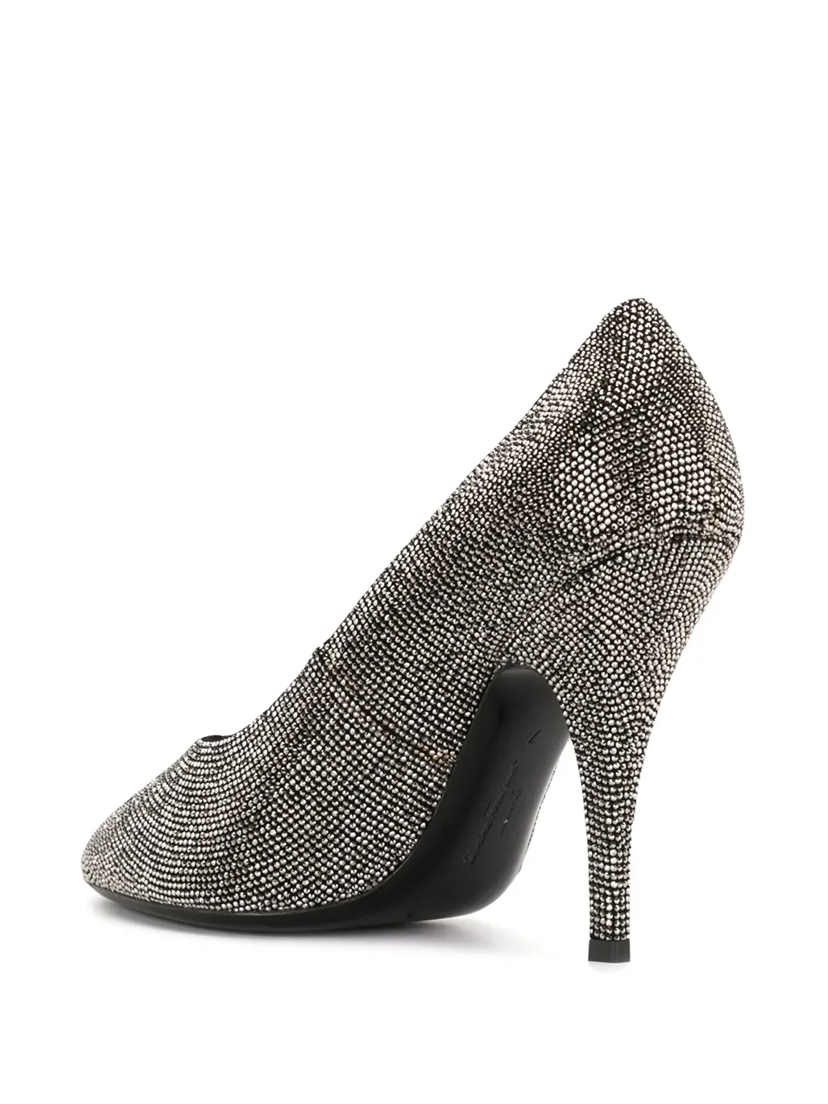 Ferragamo クリスタルエンベリッシュドパンプス - 画像3