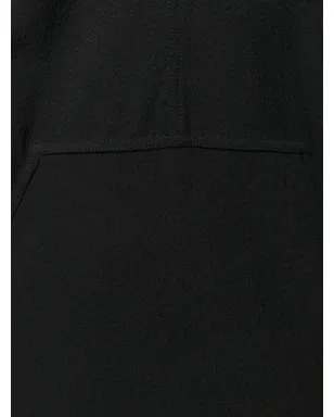 Rick Owens Vネック ミディドレス ブラック - サムネイル5