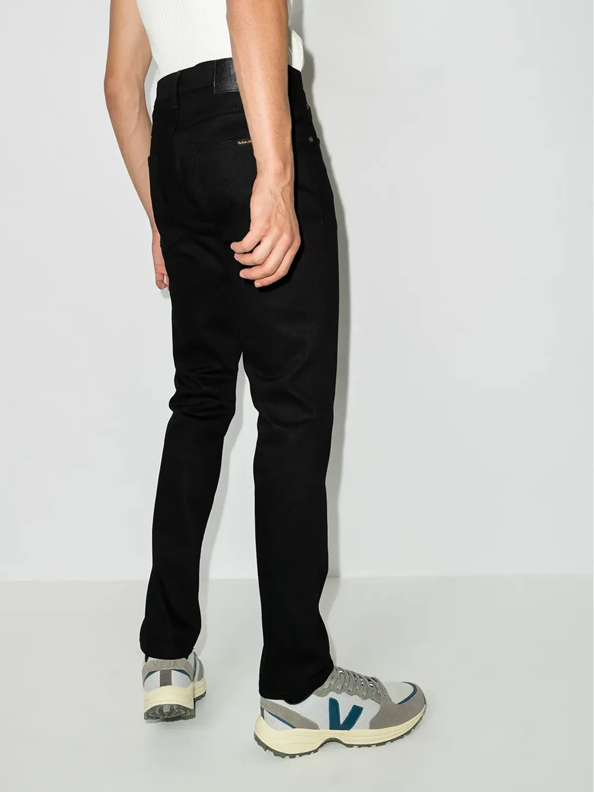 Nudie Jeans Lean Dean Dry スリムレッグジーンズ - 画像3