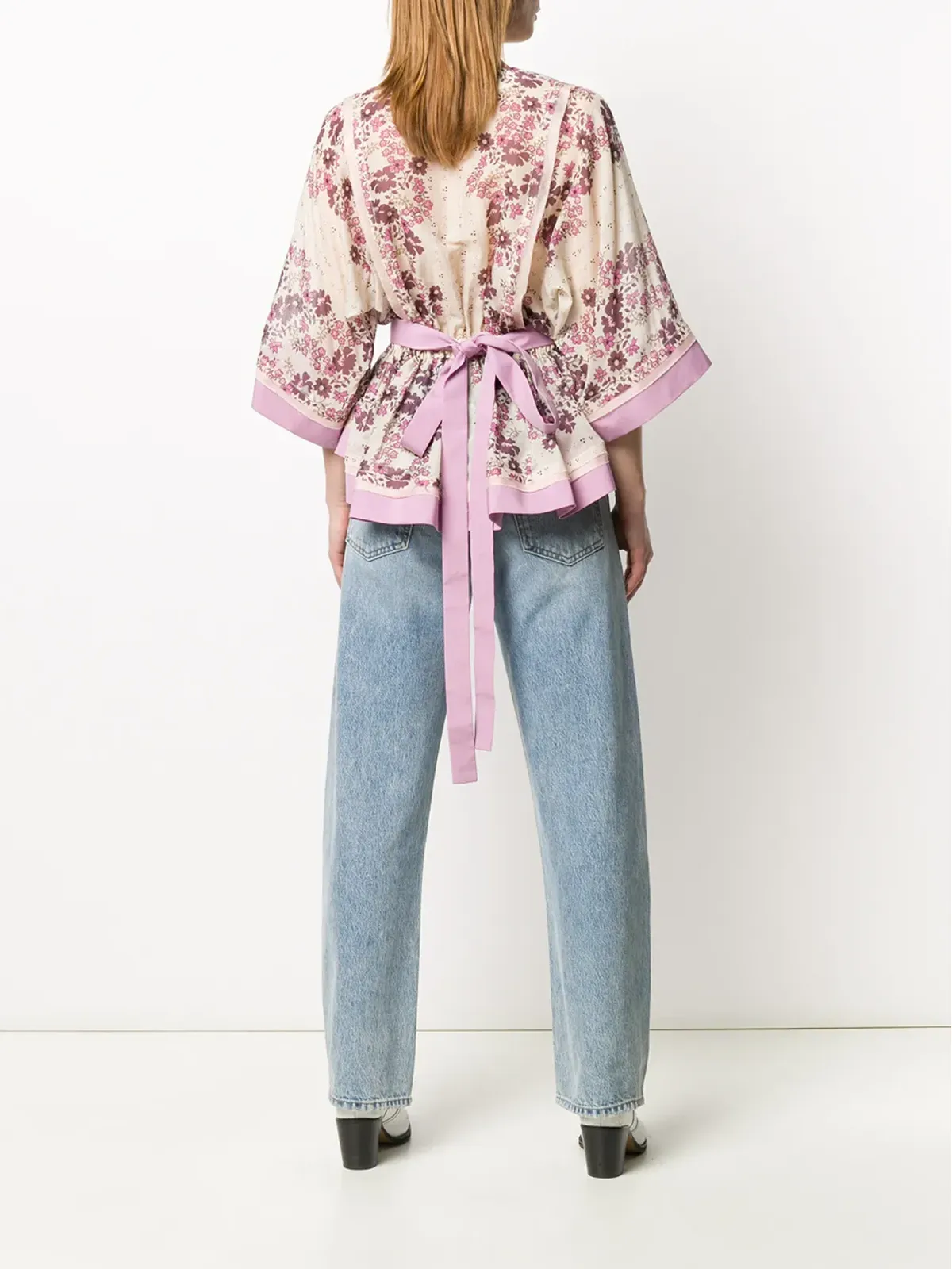 DSQUARED2 フローラルプリント ブラウス - ピンク - 画像4
