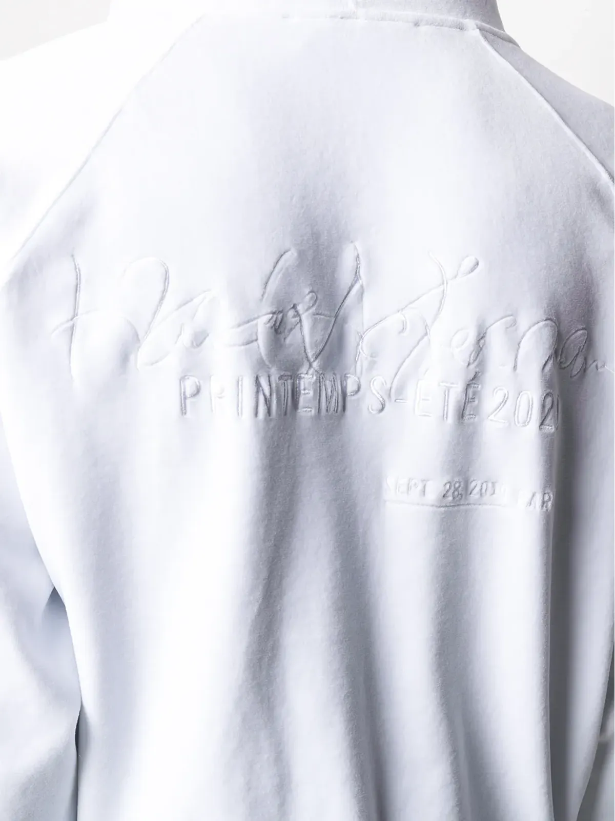 Haider Ackermann 刺繍バックロゴ付きフーディ - 画像5