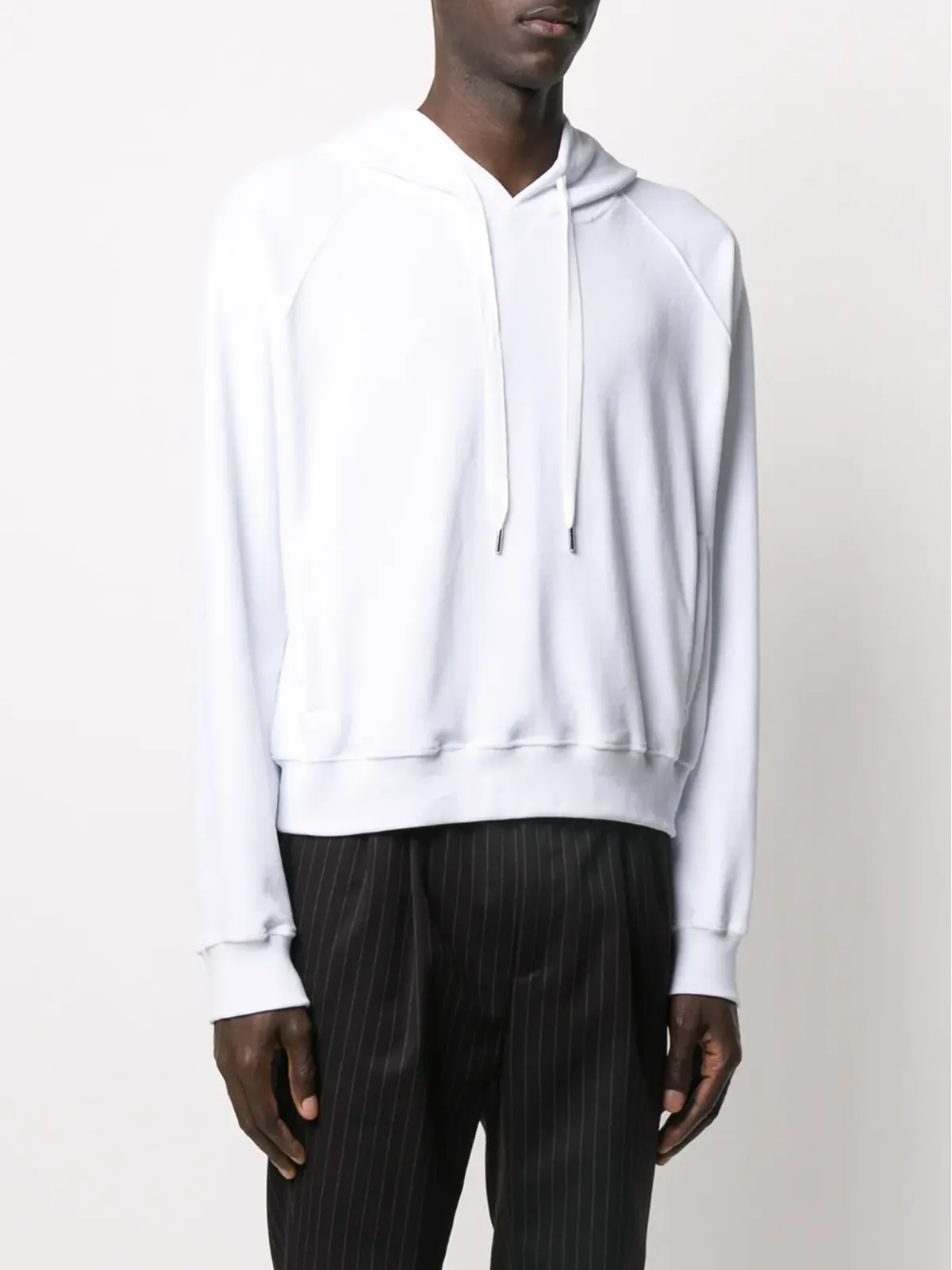 Haider Ackermann 刺繍バックロゴ付きフーディ - 画像3
