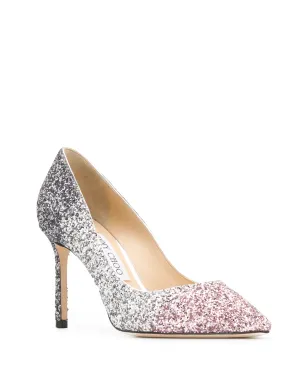 Jimmy Choo ロミー グリッター装飾パンプス - Silver - サムネイル2