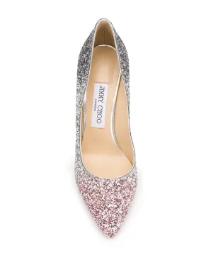 Jimmy Choo ロミー グリッター装飾パンプス - Silver - サムネイル4
