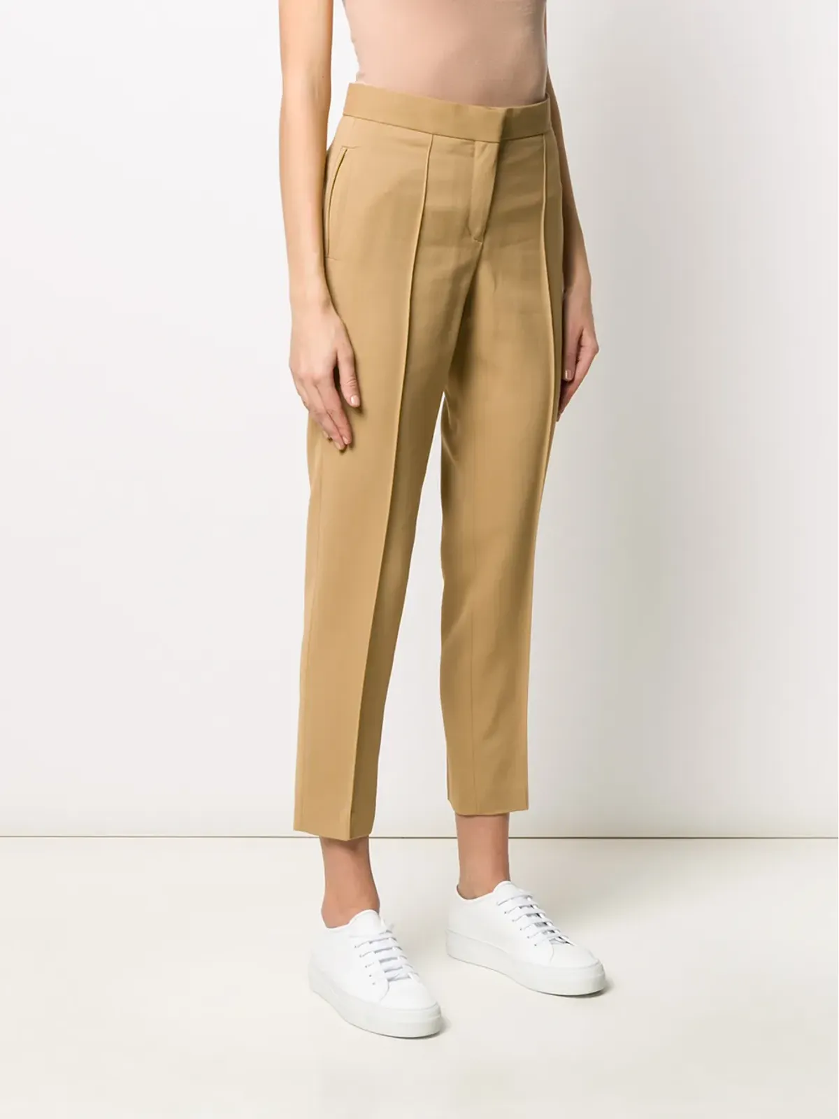 A.P.C. クロップドテーパードパンツ - 画像3