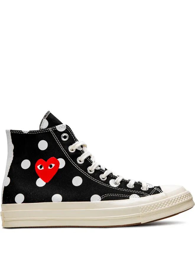 Comme Des Garçons Play x Converse Comme Des Garçons Play x Converse Chuck 70 Hi sneakers - Blackの商品画像