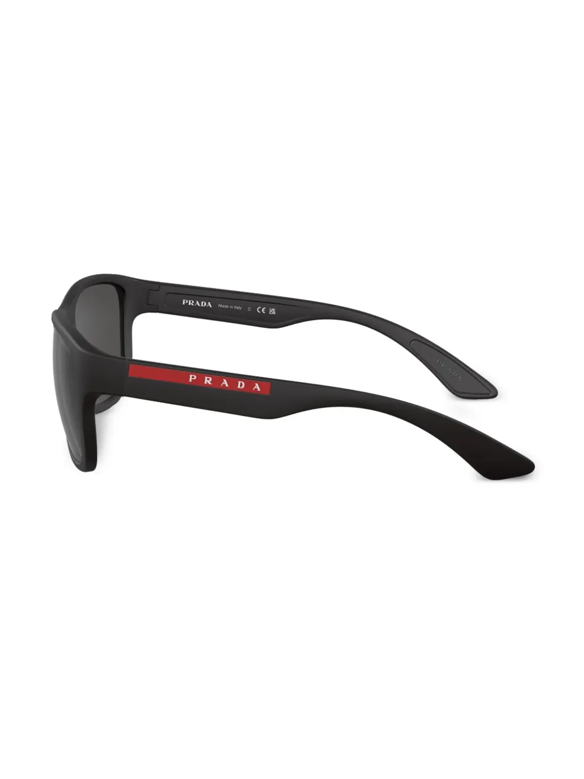 Prada Eyewear Linea Rossa sunglasses - Black - 画像3