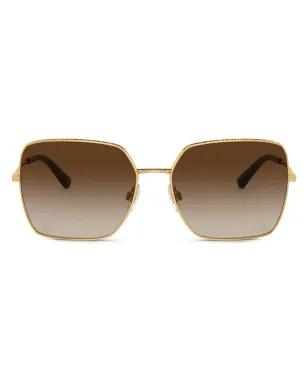 Dolce & Gabbana Eyewear スクエアフレームサングラス - サムネイル1