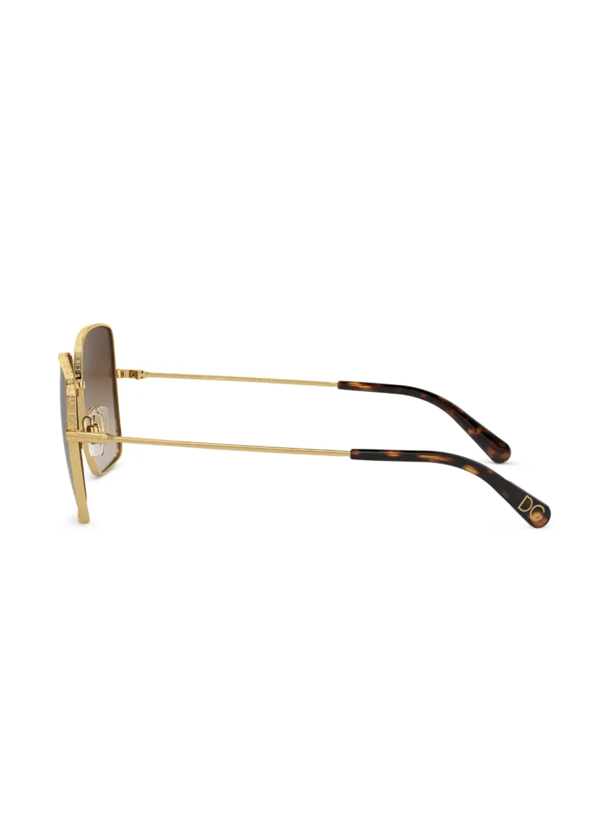 Dolce & Gabbana Eyewear スクエアフレームサングラス - 画像3