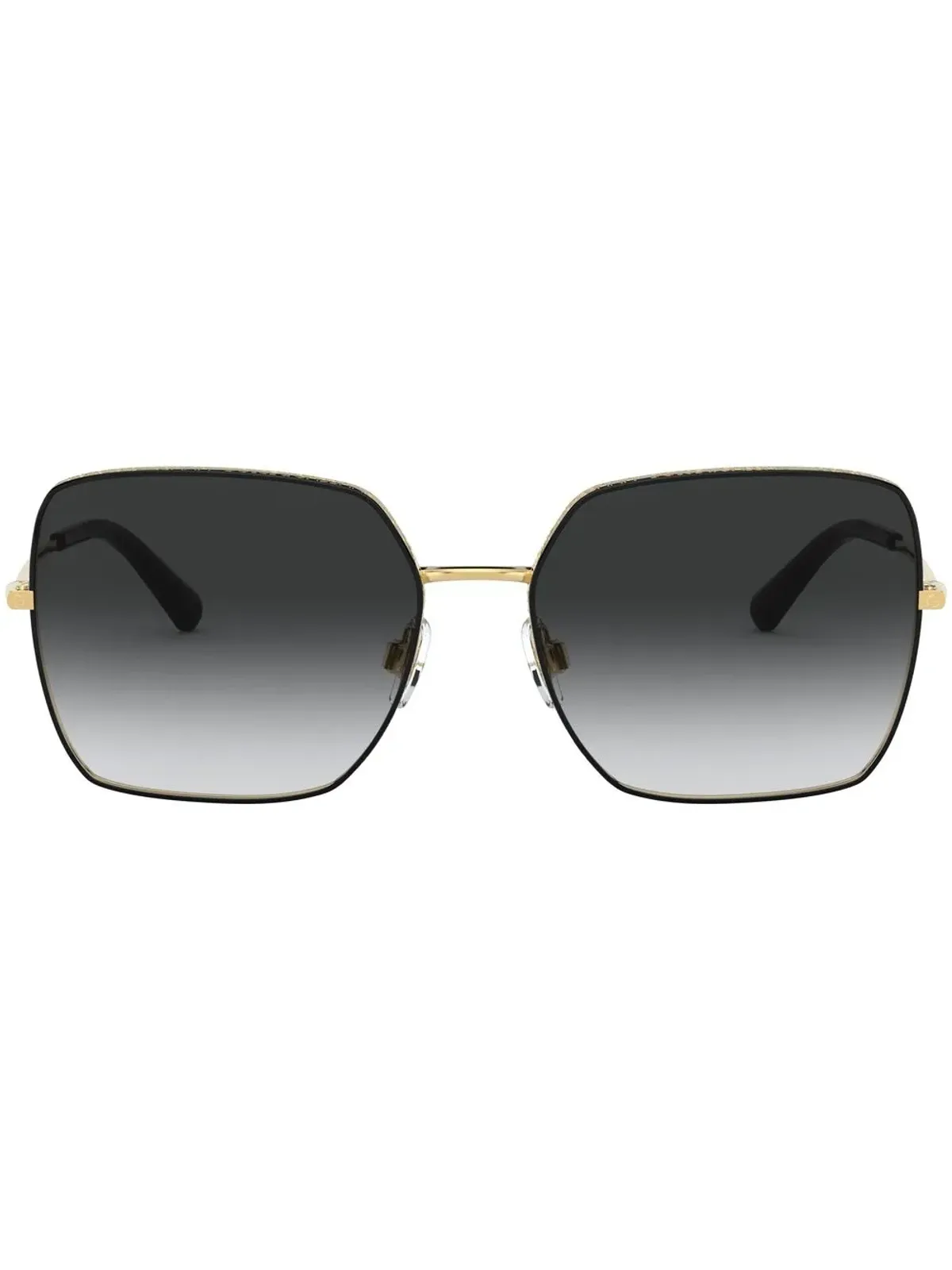 Dolce & Gabbana Eyewear ロゴフレーム サングラス - 画像2