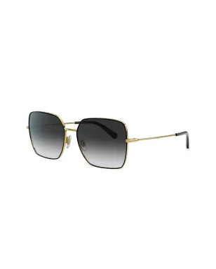 Dolce & Gabbana Eyewear ロゴフレーム サングラス - サムネイル3