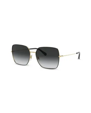 Dolce & Gabbana Eyewear ロゴフレーム サングラス - サムネイル4