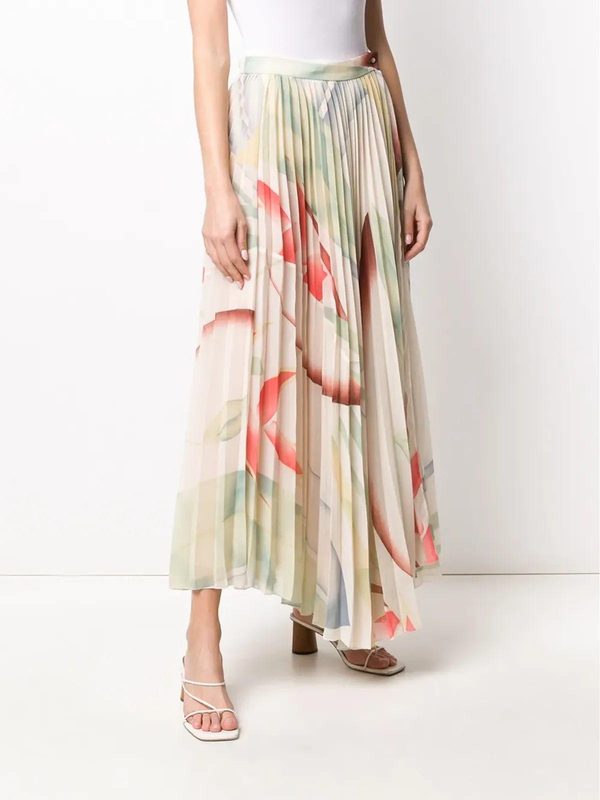 ETRO プリーツマキシスカート - 画像3