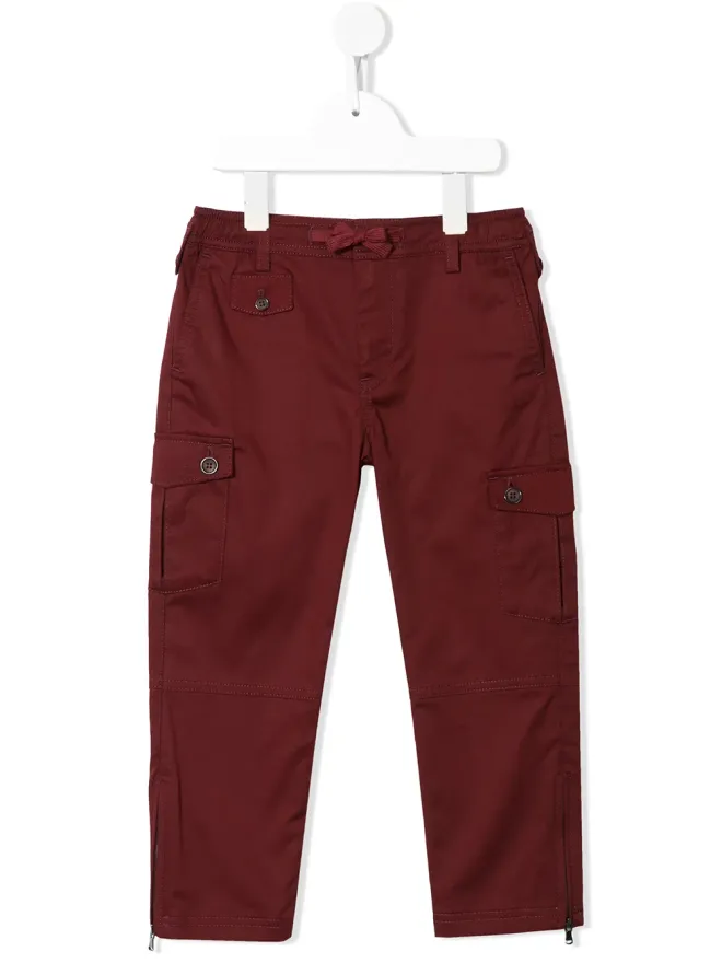 Dolce & Gabbana Kids Dolce & Gabbana Kids ストレートレッグカーゴパンツの商品画像