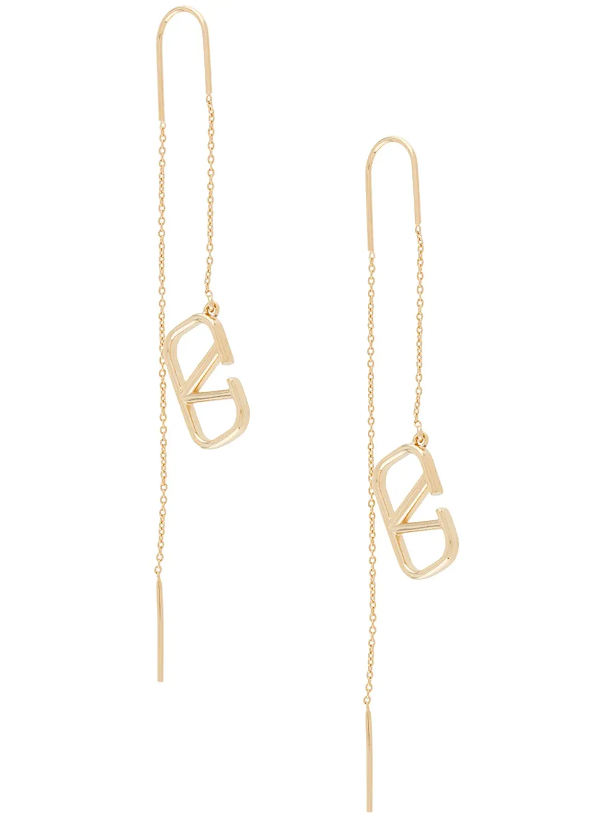 Valentino Garavani VLogo Signature ドロップイヤリング - ゴールド - 画像1