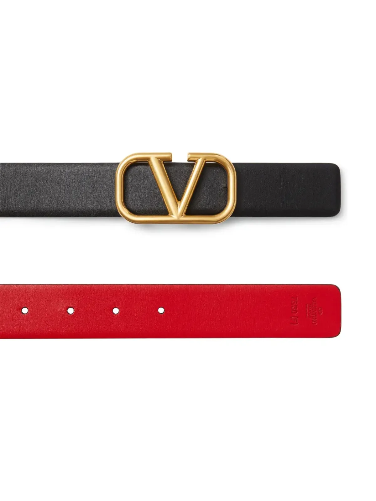 Valentino Garavani VLogo Signature リバーシブルベルト - ブラック - 画像2