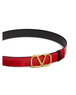 Valentino Garavani VLogo Signature リバーシブルベルト - ブラック - サムネイル3