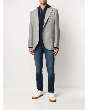 Brunello Cucinelli スリムフィット・ストーンウォッシュドジーンズ - サムネイル2
