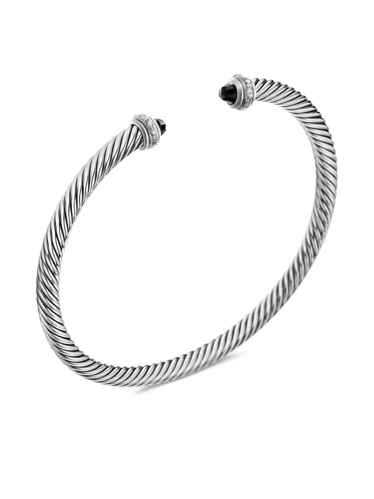 David Yurman クラシック ケーブル ブレスレット ダイヤモンド - 画像5