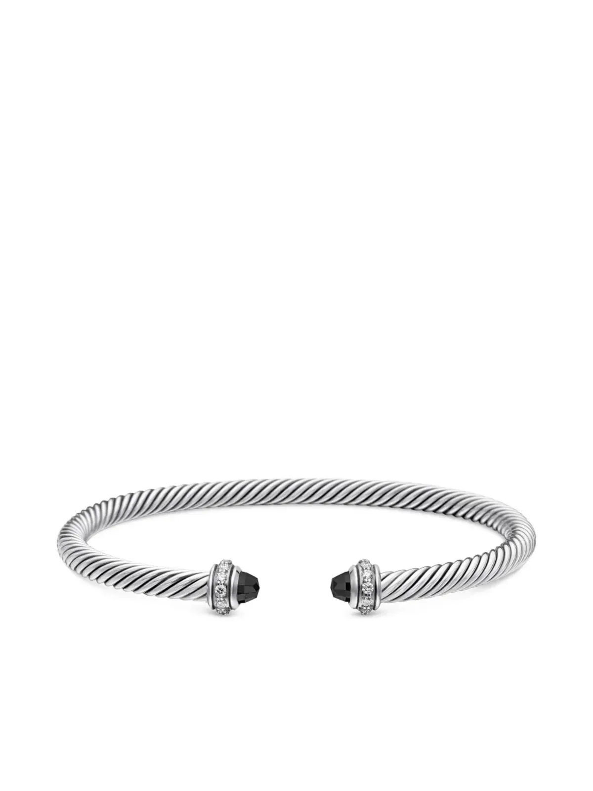 David Yurman クラシック ケーブル ブレスレット ダイヤモンド - 画像4