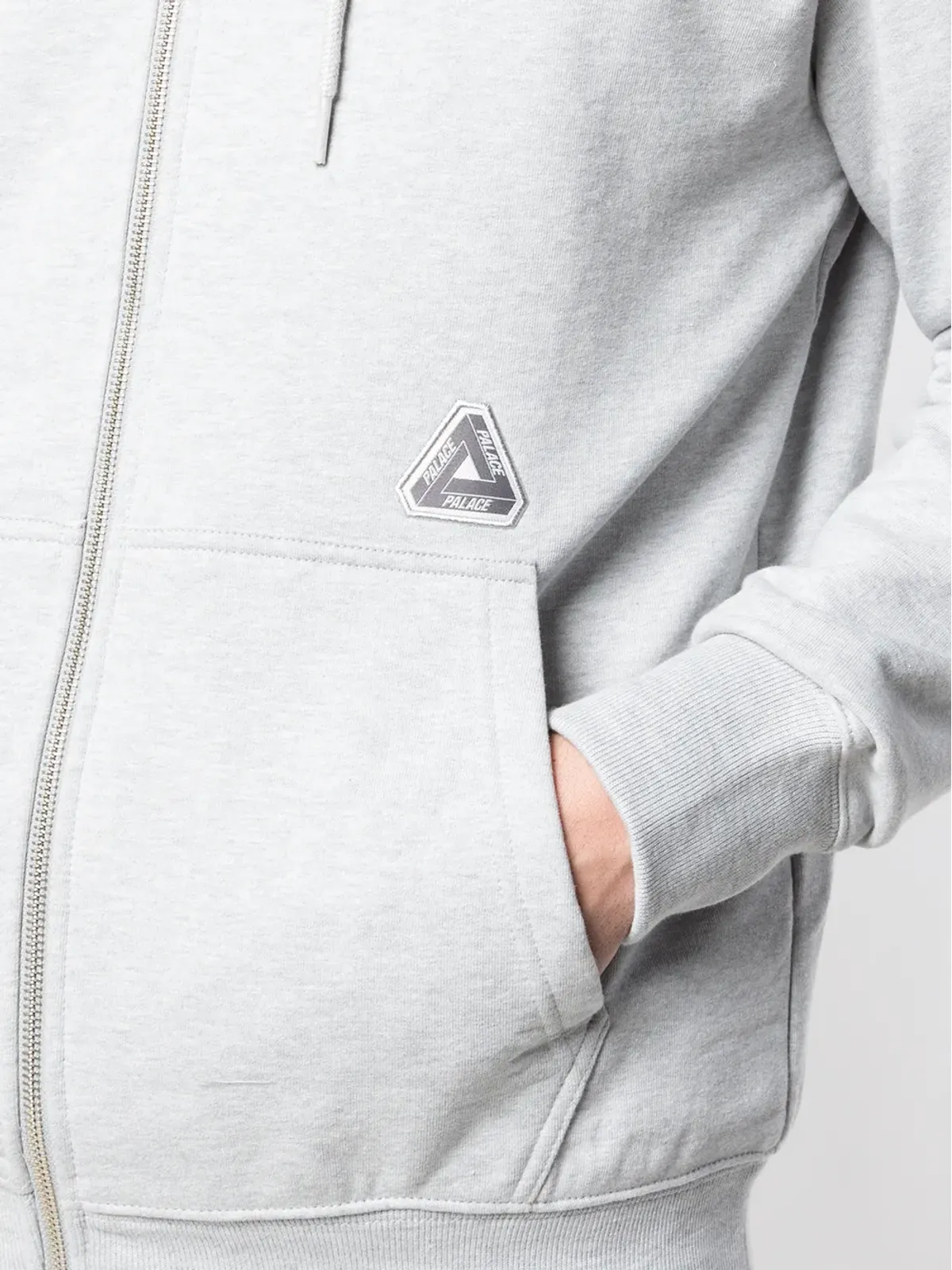 Palace Sofarジップフーディー - グレー - 画像5