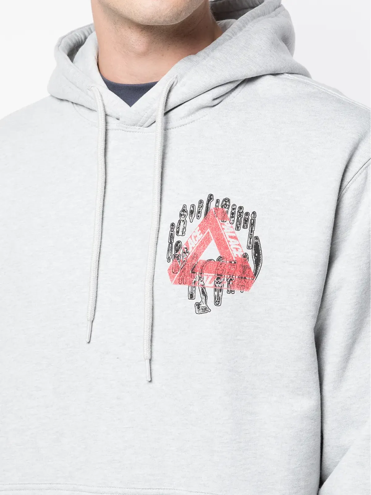 Palace Jheeze ドローストリングフーディー - 画像5