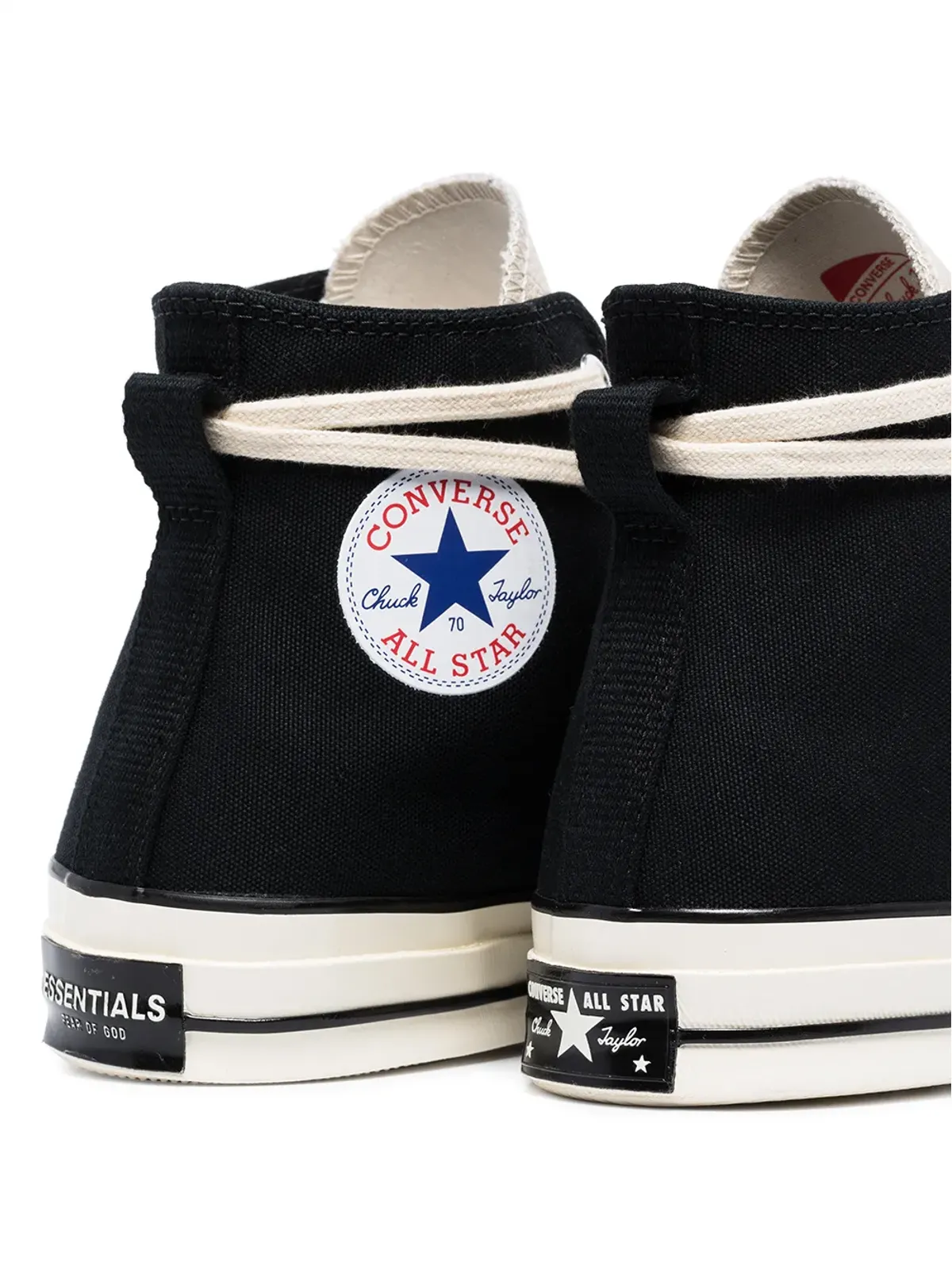 Converse Fear of God Chuck 70 Hi ブラックスニーカー - 画像3
