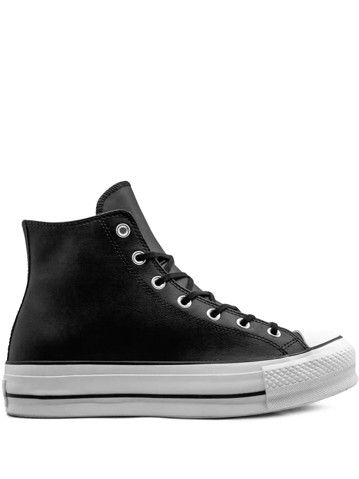 Converse CTAS Lift Clean Hi スニーカー ブラック - 画像1