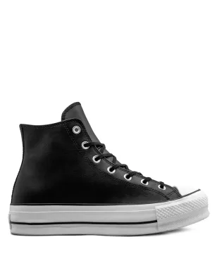 Converse CTAS Lift Clean Hi スニーカー ブラック - サムネイル1