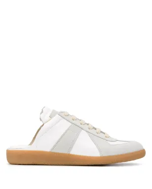 Maison Margiela Replica レザー スリップオンスニーカー - ホワイト - サムネイル1