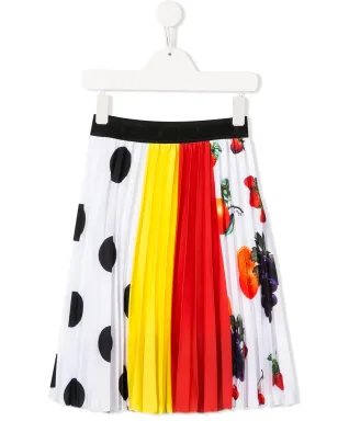 MSGM Kids プリーツスカート - サムネイル1