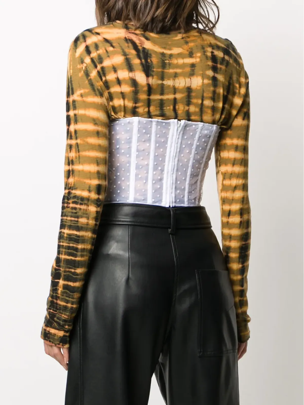 Philosophy Di Lorenzo Serafini クロップドチュールビスチェ - 画像4