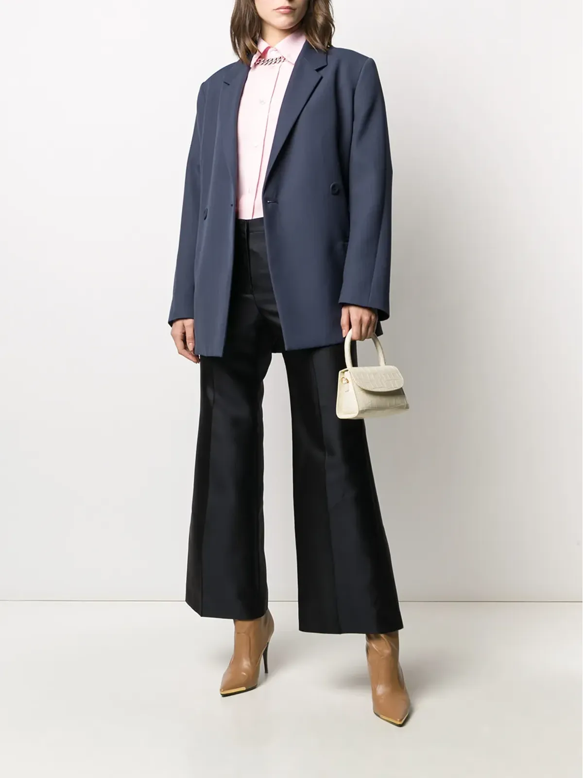 Givenchy フレアテーラードパンツ - ミッドナイトブルー - 画像2