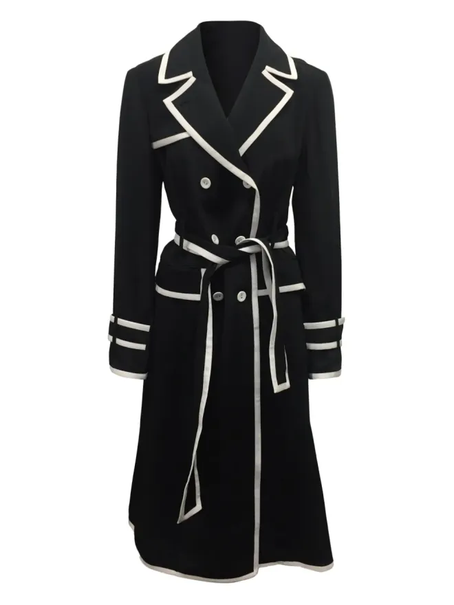 Thom Browne Thom Browne グログランリボン付きトレンチコートドレスの商品画像