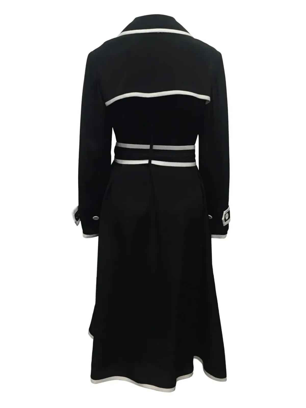 Thom Browne グログランリボン付きトレンチコートドレス - 画像2