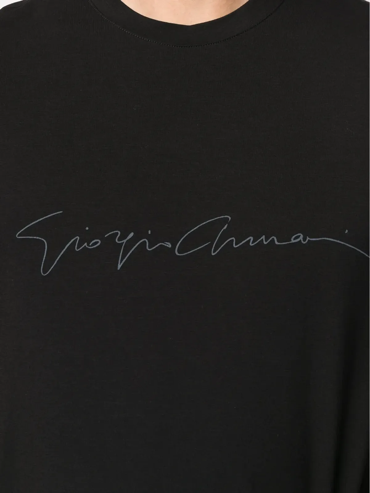 Giorgio Armani ロゴプリント スリムフィットTシャツ - 画像5
