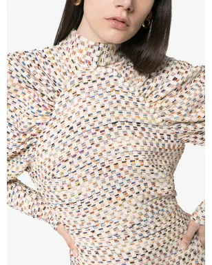 ROTATE BIRGER CHRISTENSEN キム パフスリーブ ミニドレス - サムネイル5