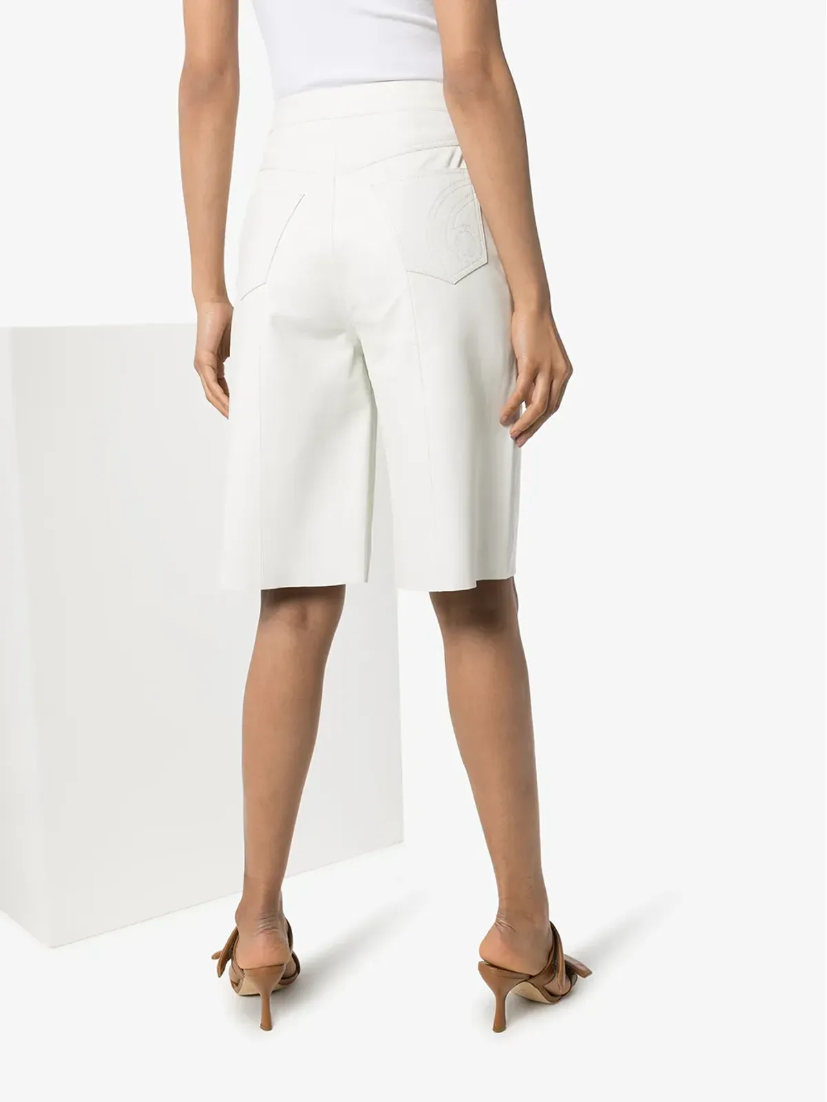 REMAIN Manu shorts - White - 画像3