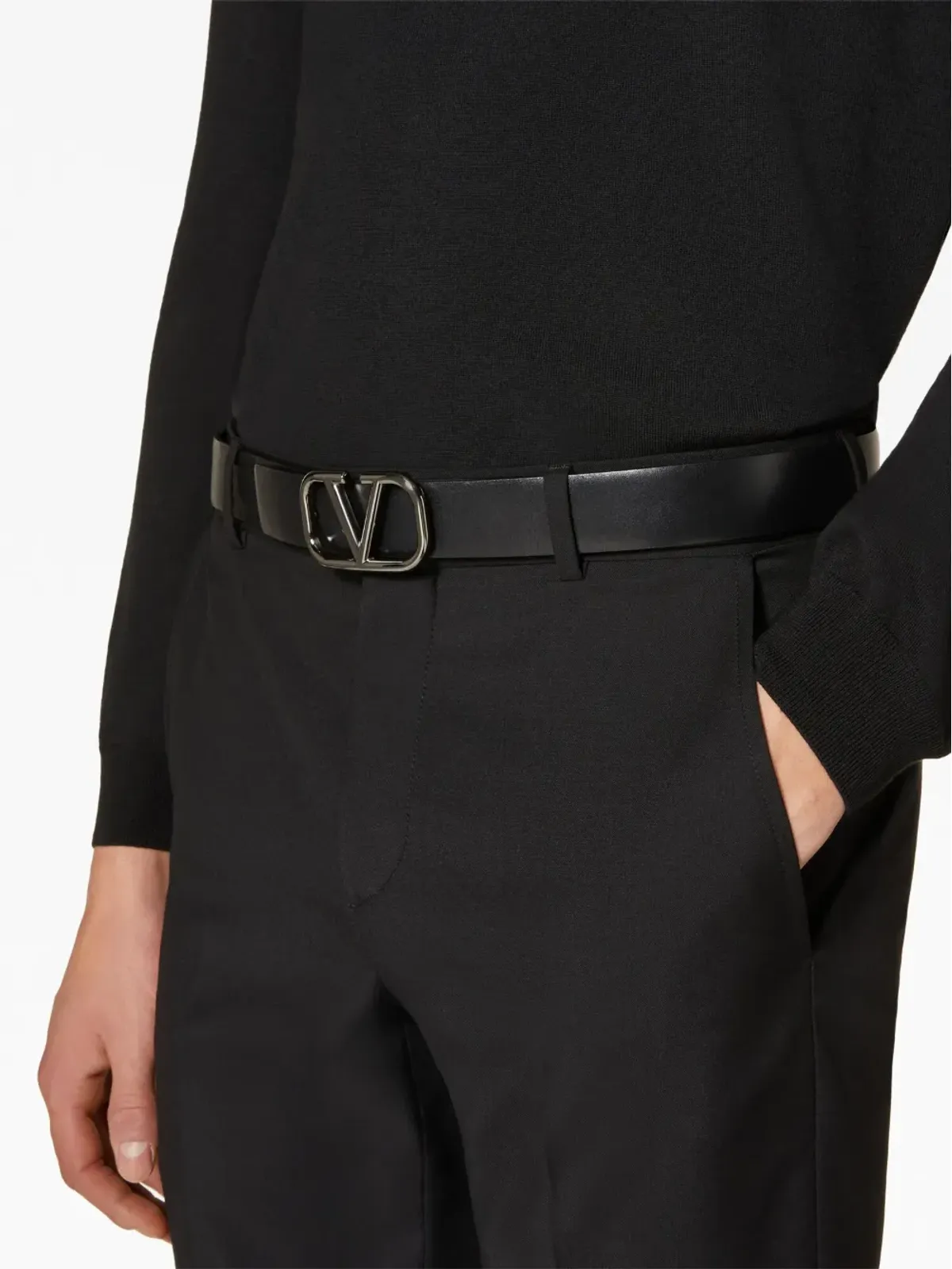 Valentino Garavani VLogo Signature レザーベルト - 画像5
